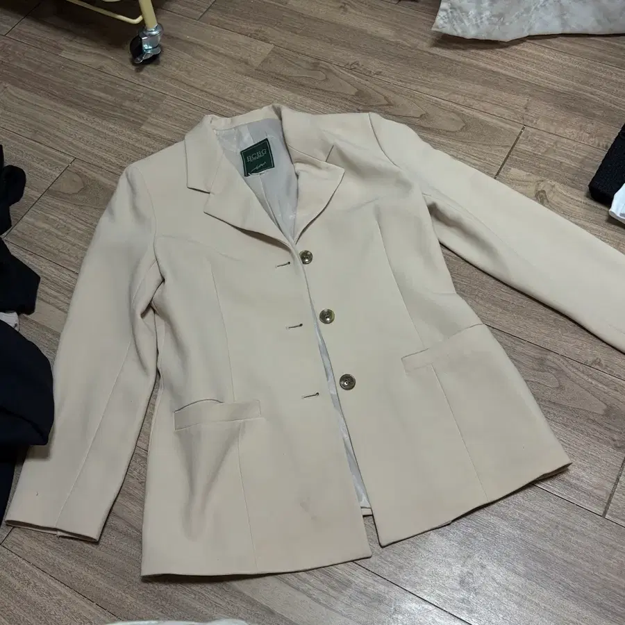 데일리 베이지 자켓