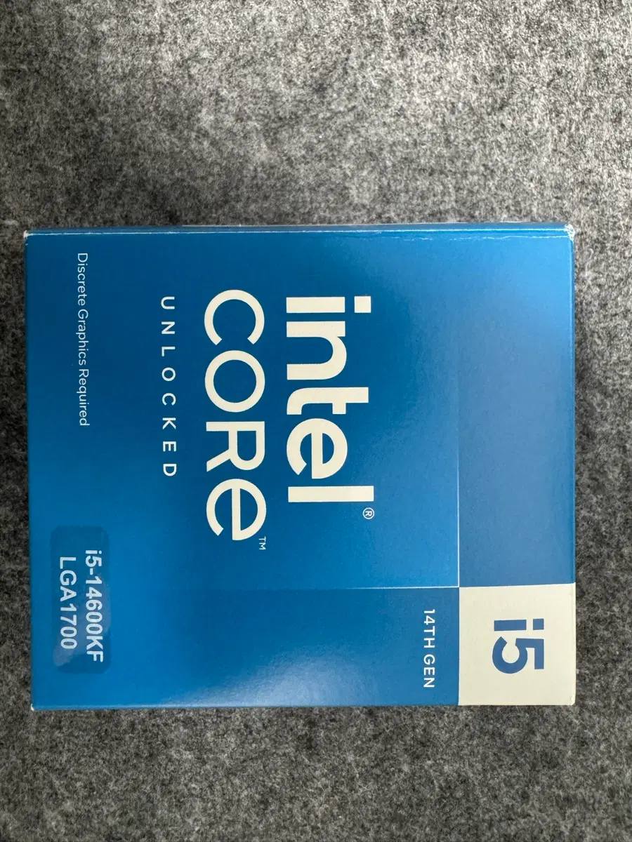 인텔 코어 i5-14600KF LGA1700 CPU