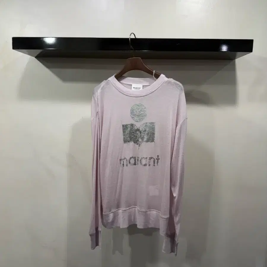 실버로고 티셔츠
