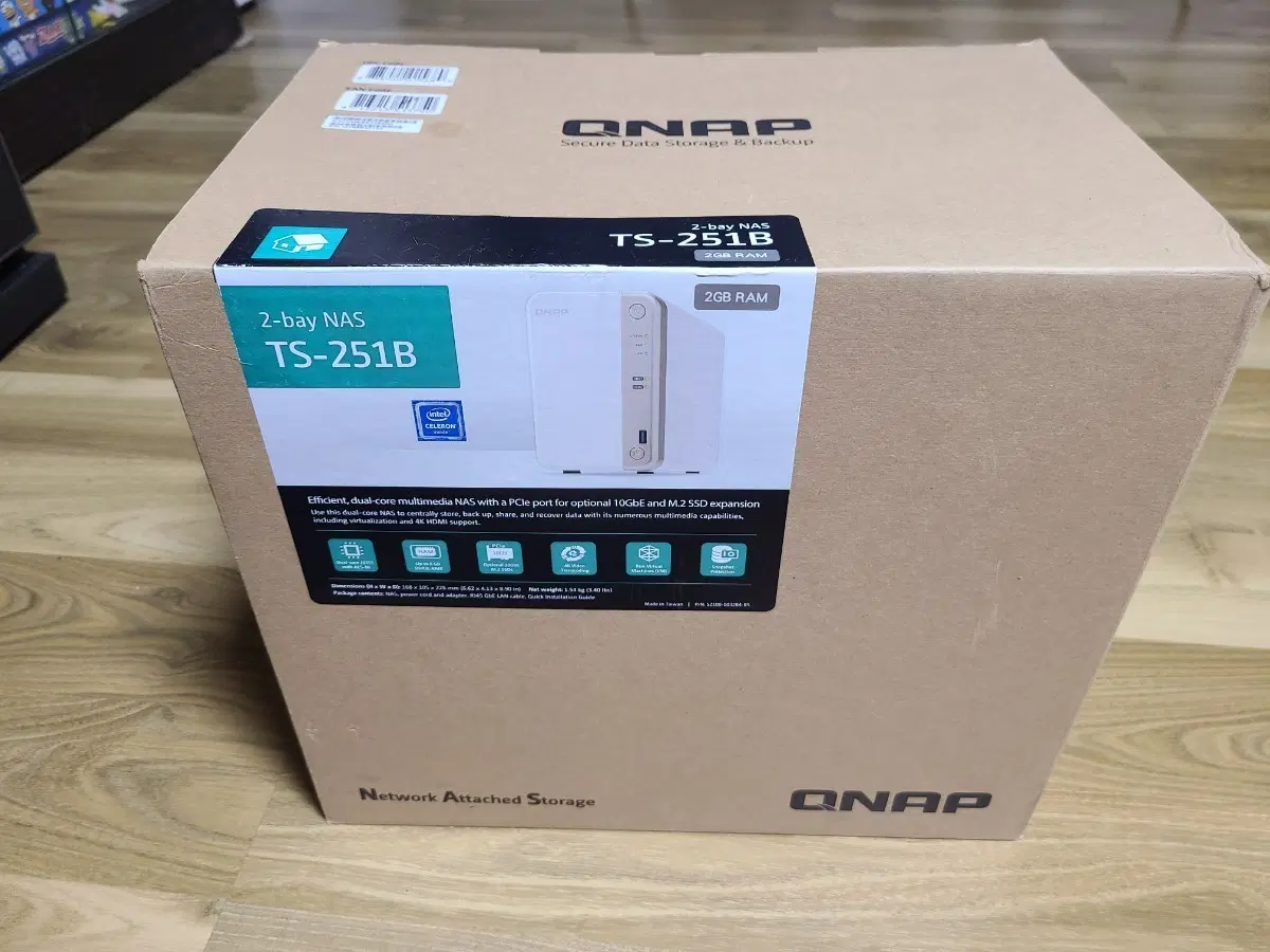 QNAP TS-251B 2베이 NAS