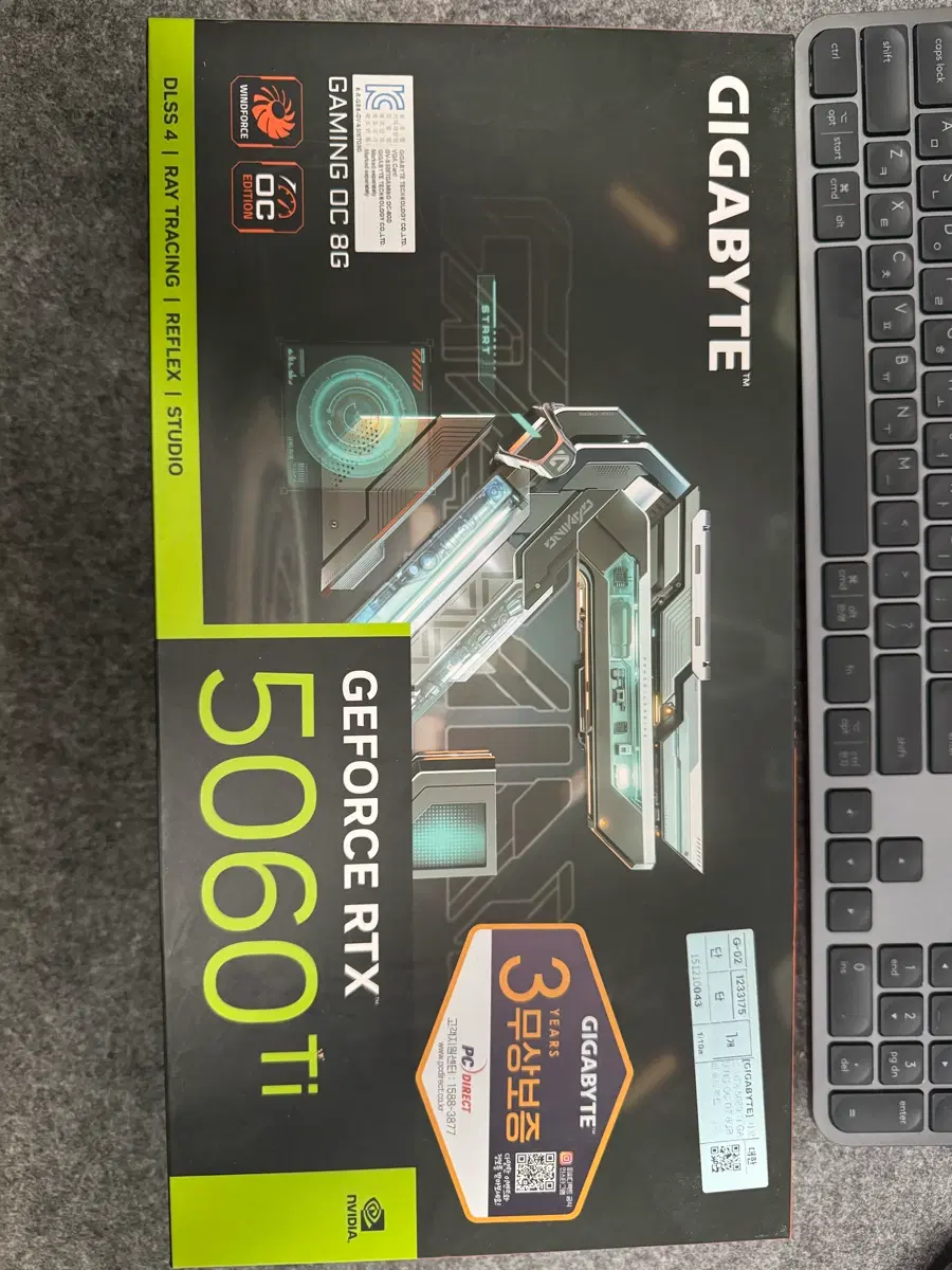기가바이트 지포스 RTX 5060 Ti 8gb