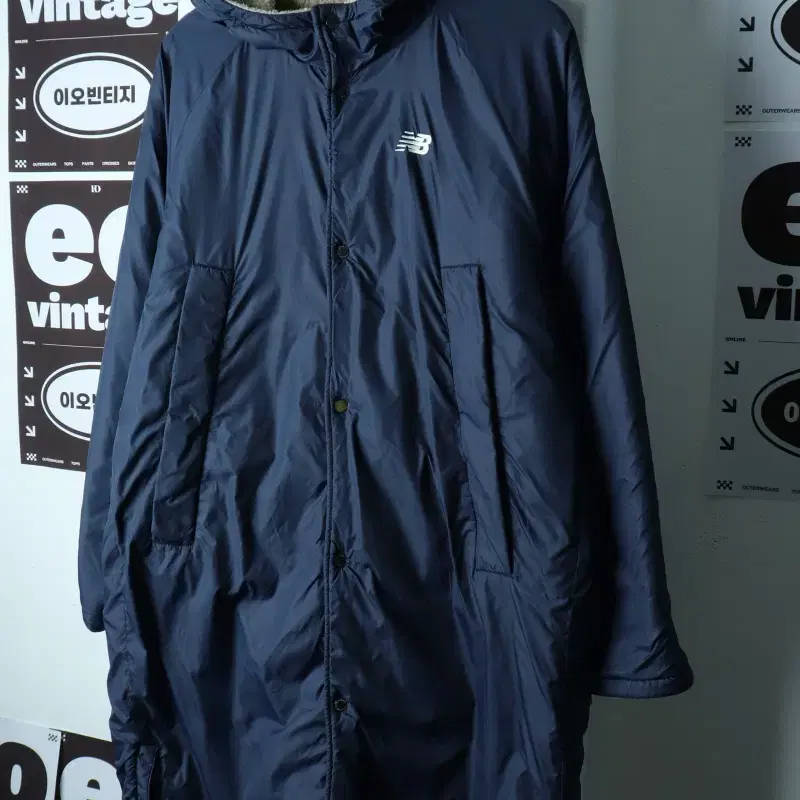 (XL-2XL) 뉴발란스 집업 바람막이 점퍼자켓 돕바 양면-H40084