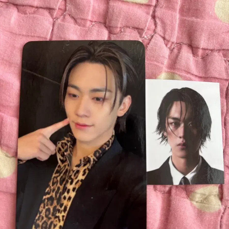에투메 석준 박석준 세트 포카 증명사진