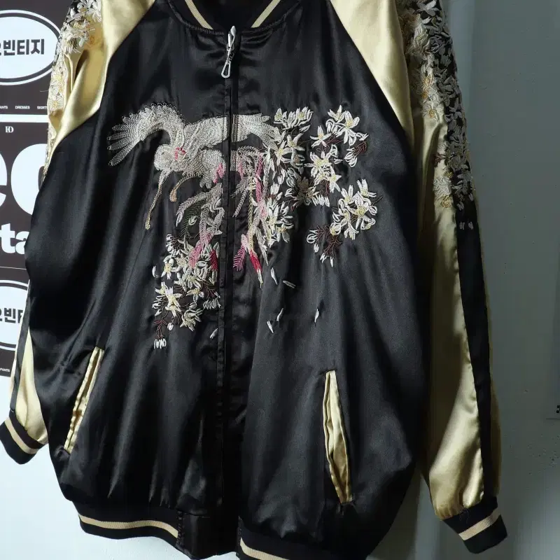(4XL) 브랜드빈티지 집업 바람막이 점퍼자켓 새상품 금장-H40100