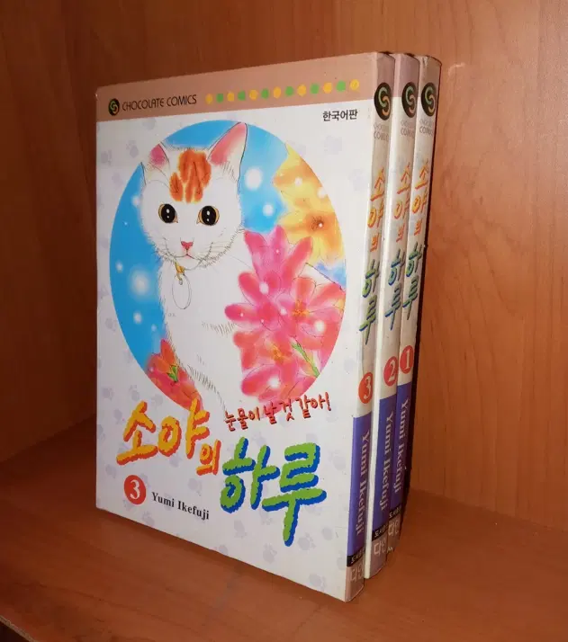 소야의 하루 1-3 권 (완결아닙니다) /상태(중)/다인/이케후지 유미리