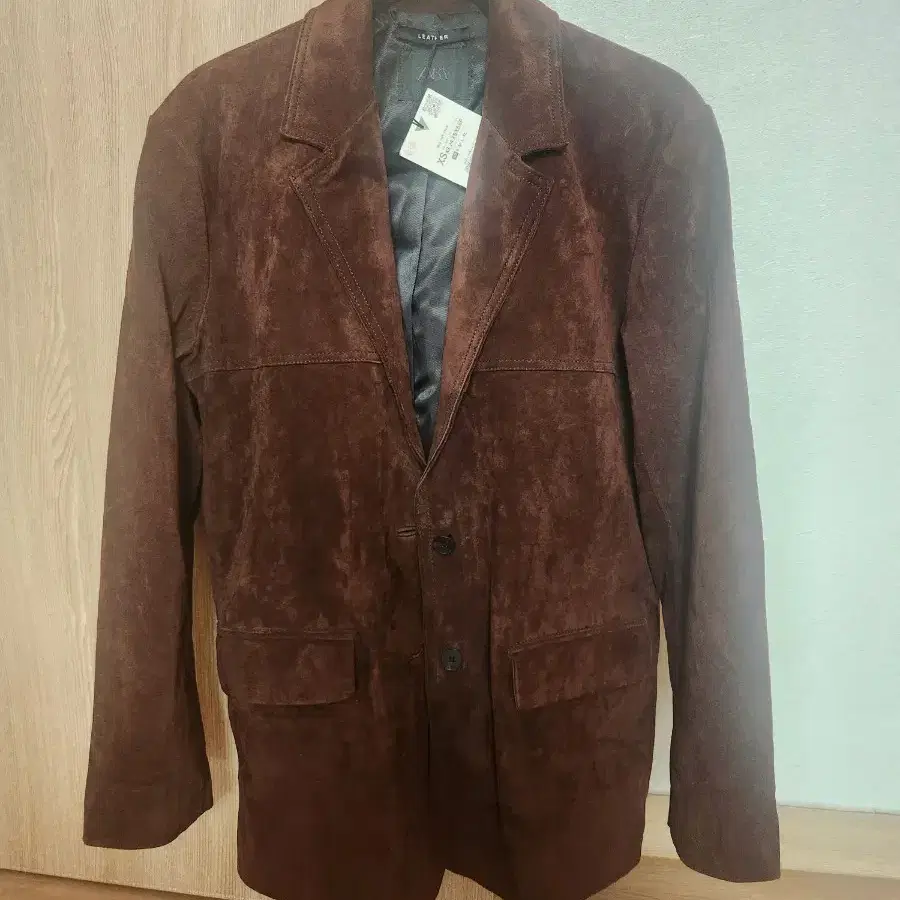 자라 스웨이드 자켓