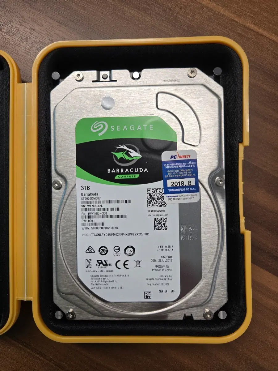 시게이트 3TB HDD