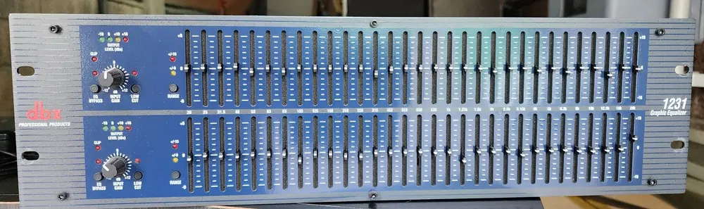 dbx 1231 EQ 팝니다.