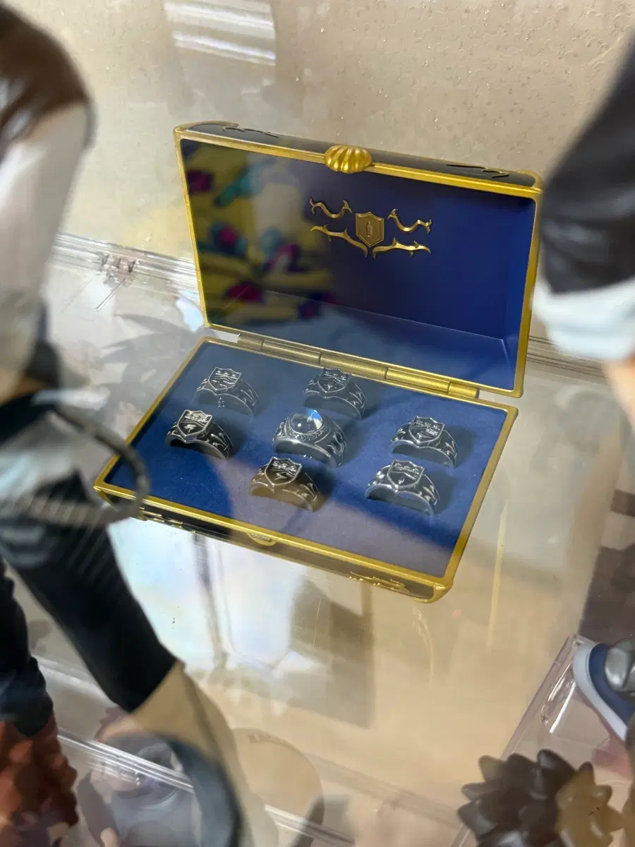 가정교사 히트맨 리본 가히리 이치방쿠지 링케이스 링 풀세트