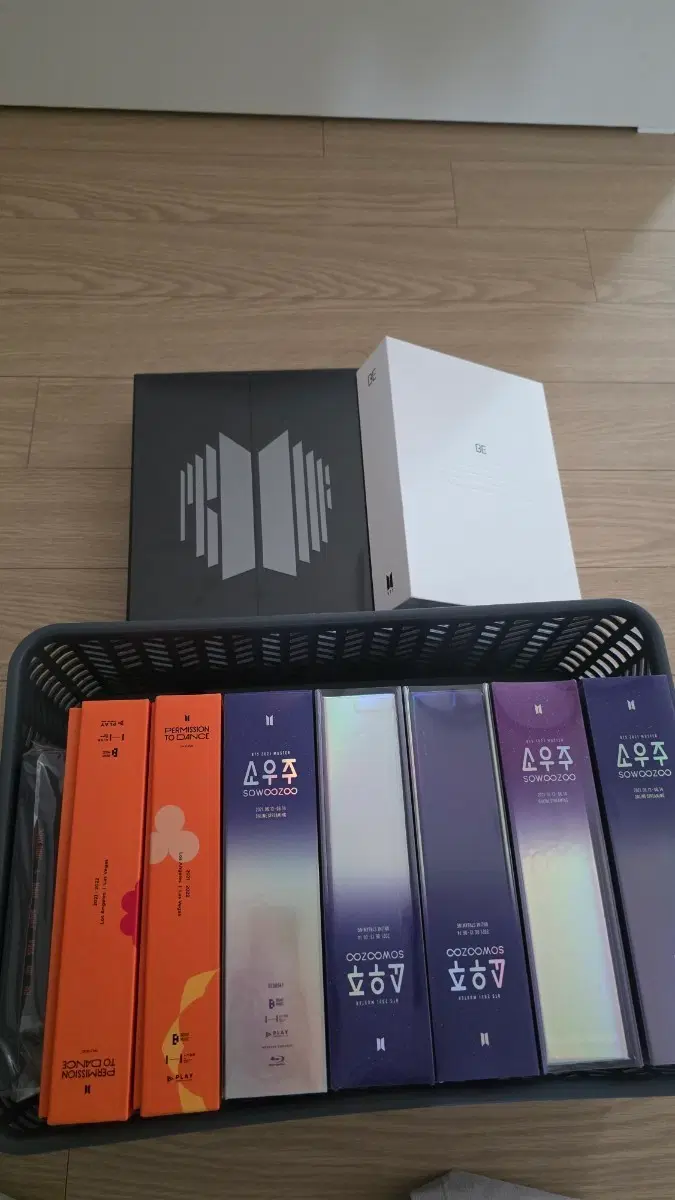 BTS 앨범 및 DVD 일괄