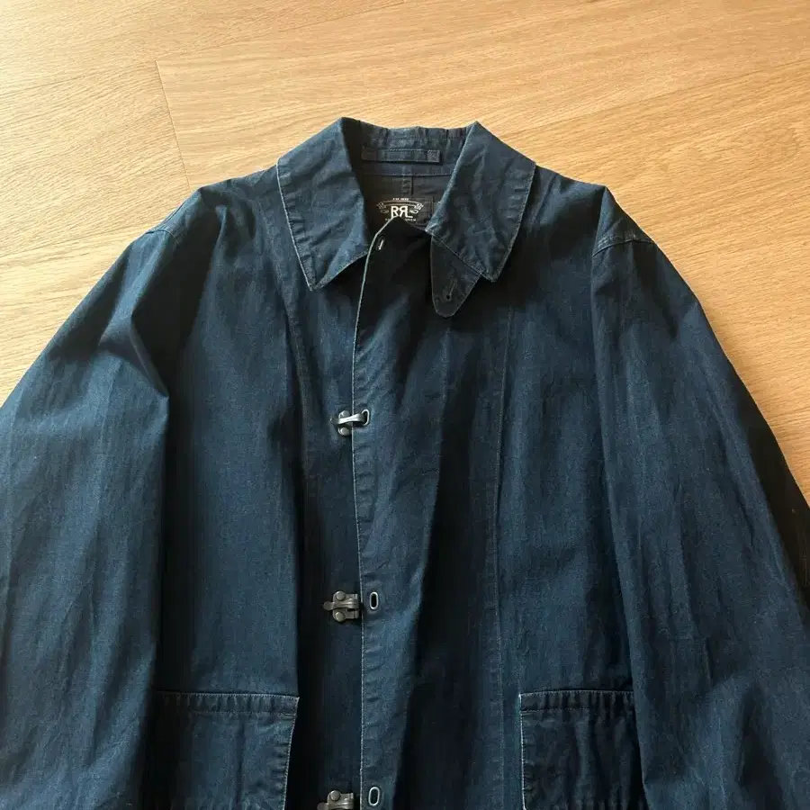 Rrl 더블알엘 인디고 파이어맨 코트 m