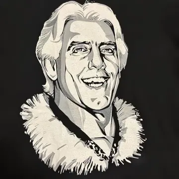 90s WCW 프로레슬링 T셔츠 릭 플레어 WWE WWF