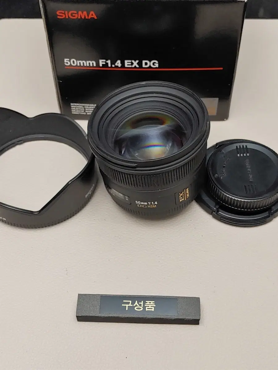 시그마 50mm F1.4 EX DG 렌즈 펜탁스마운트