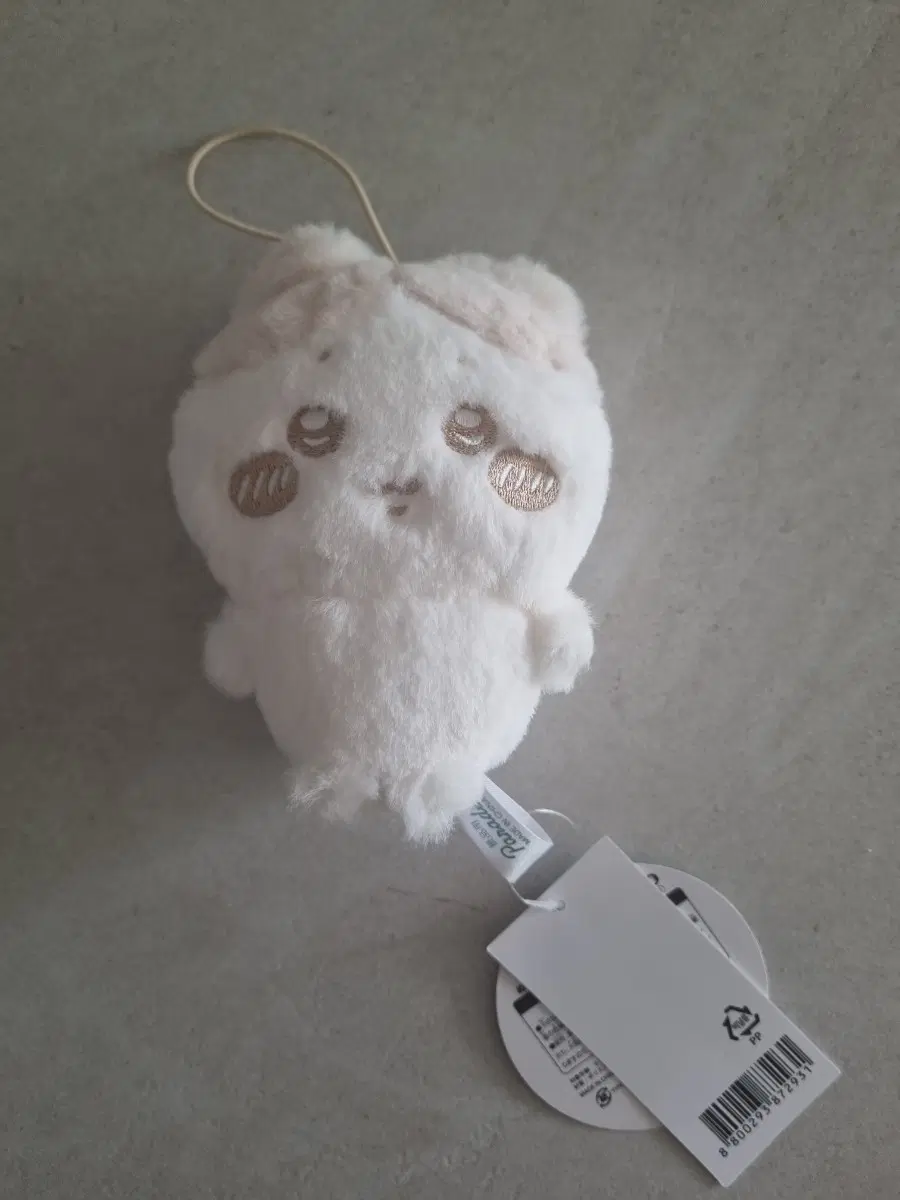 먼작귀 치이카와 하치와레 밀크이로 마스코트 키링 정품