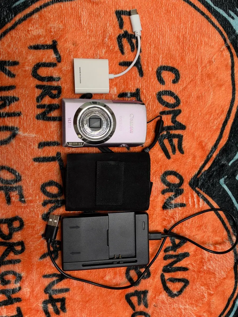 캐논 익서스 IXUS 210 핑크 디지털 카메라