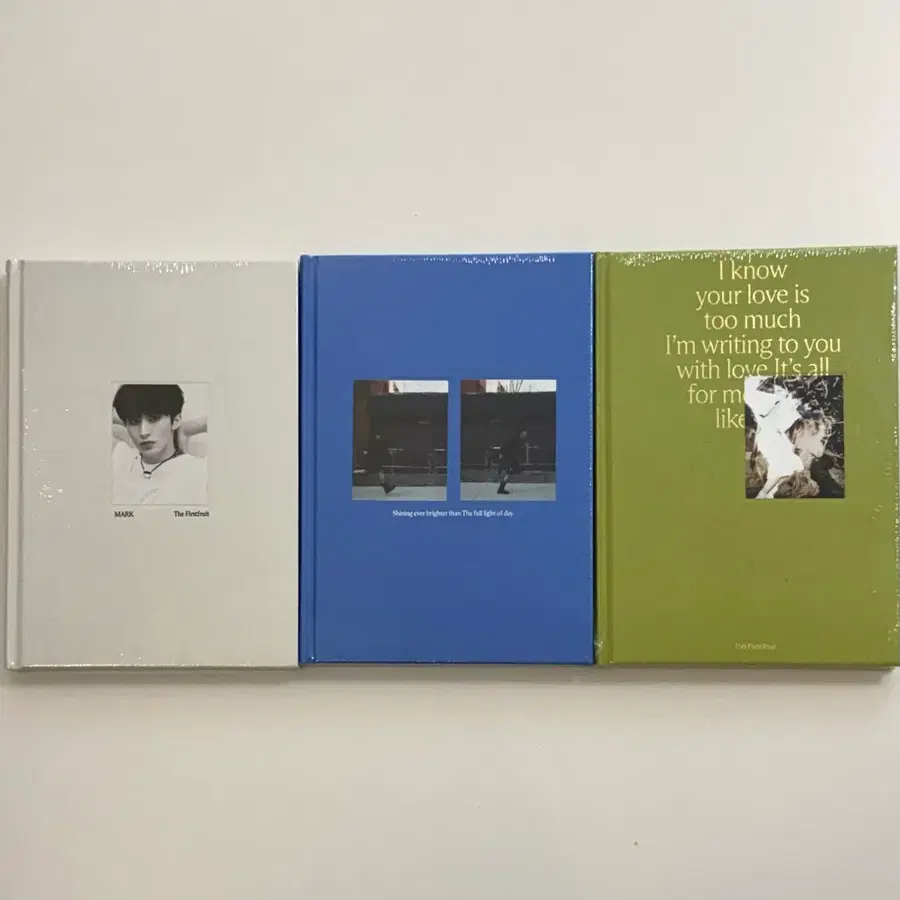 미개봉,일괄)엔시티 마크 솔로앨범 포토북 The firstfruit
