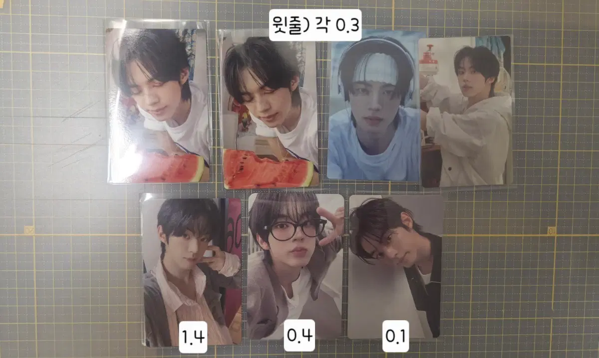 TWS 투어스 소다소다 일본 콘서트 도훈 포카 개별/일괄 No tragedy Try with us