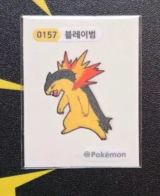 포켓몬 블레이범 띠부씰