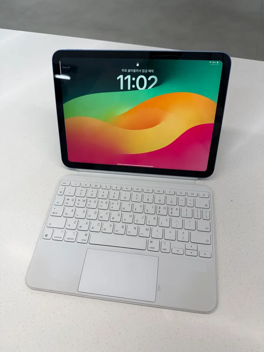 애플 아이패드 10세대 블루 64GB + 애플키보드