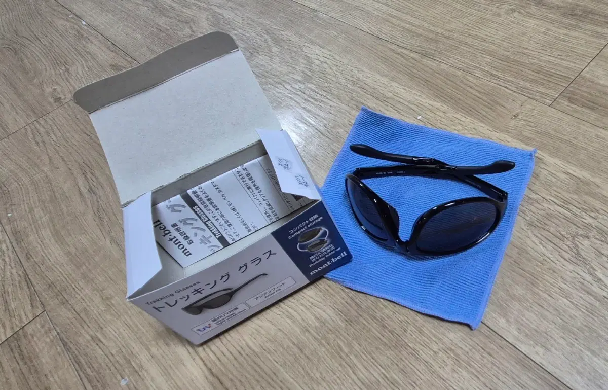 몽벨 트레킹 글래스 선글라스 블랙