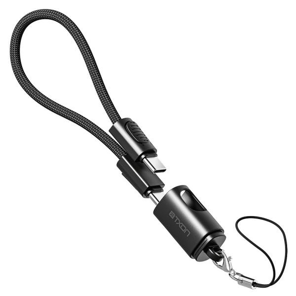 Type-C to Type-C 60W 초고속 충전 케이블 0.3m 블랙