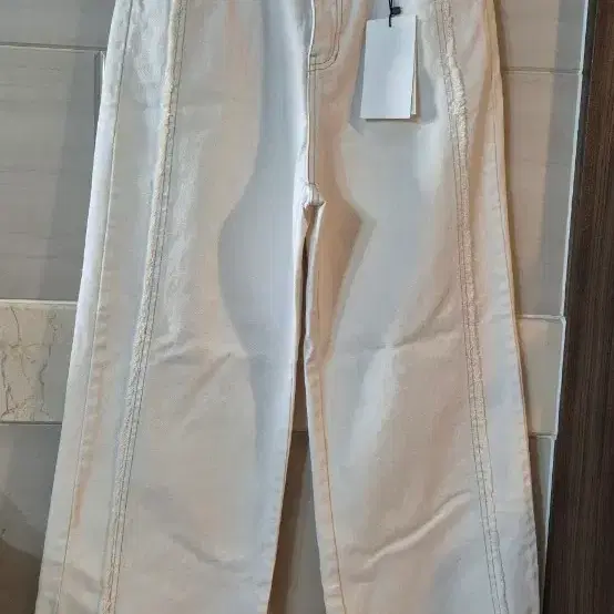 쿠메 데님 슬랙스ㅡ 새상품