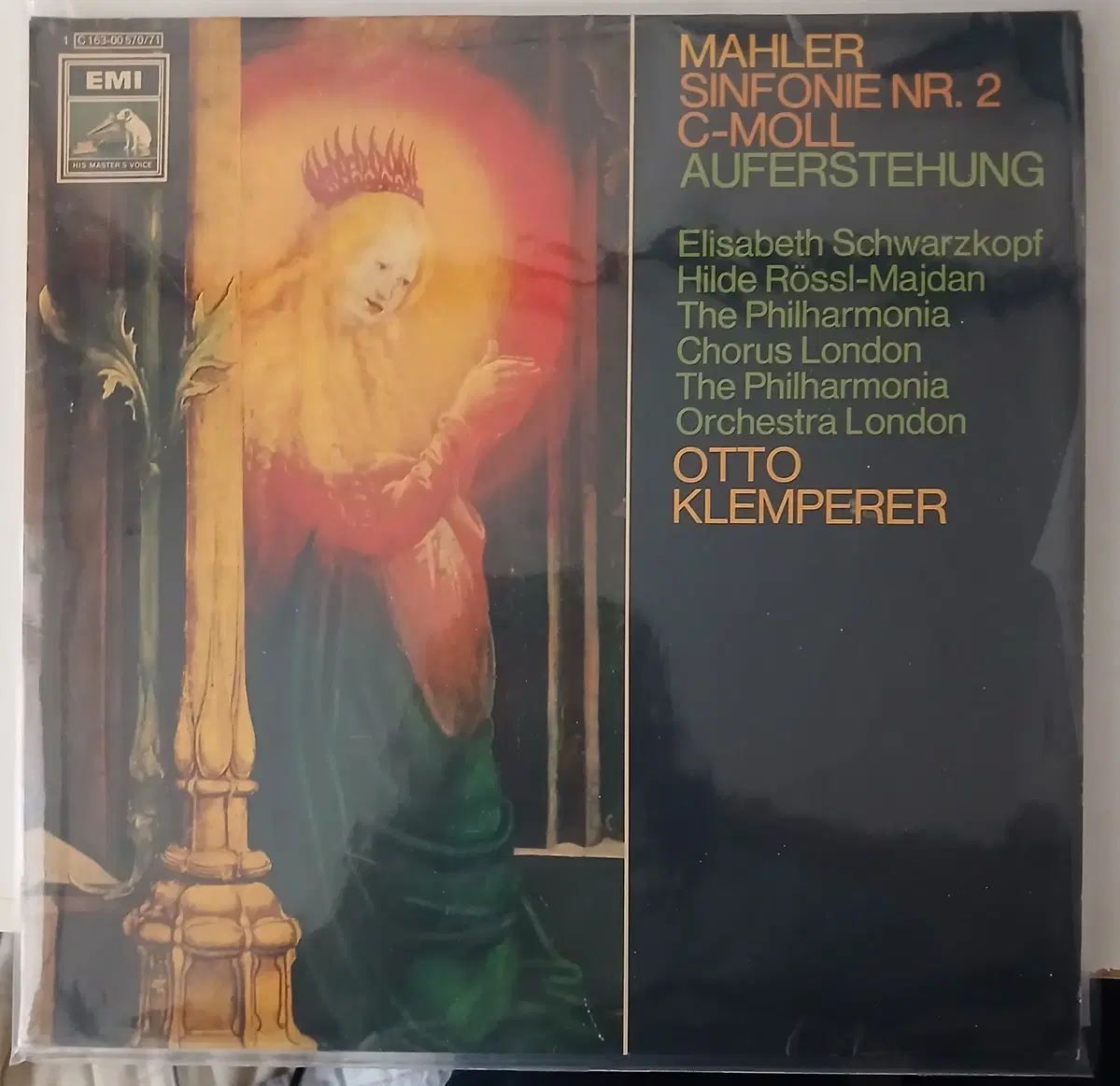 오토 클렘페러 Otto Klemperer / Mahler Sinfonie Nr. 2 C-Moll Auferstehung (2 x Germany LP)