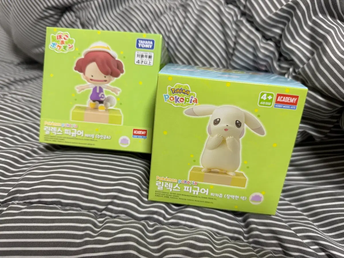 포켓몬 포코피아 릴렉스 피규어 (창백카츄&주인공 2종세트)