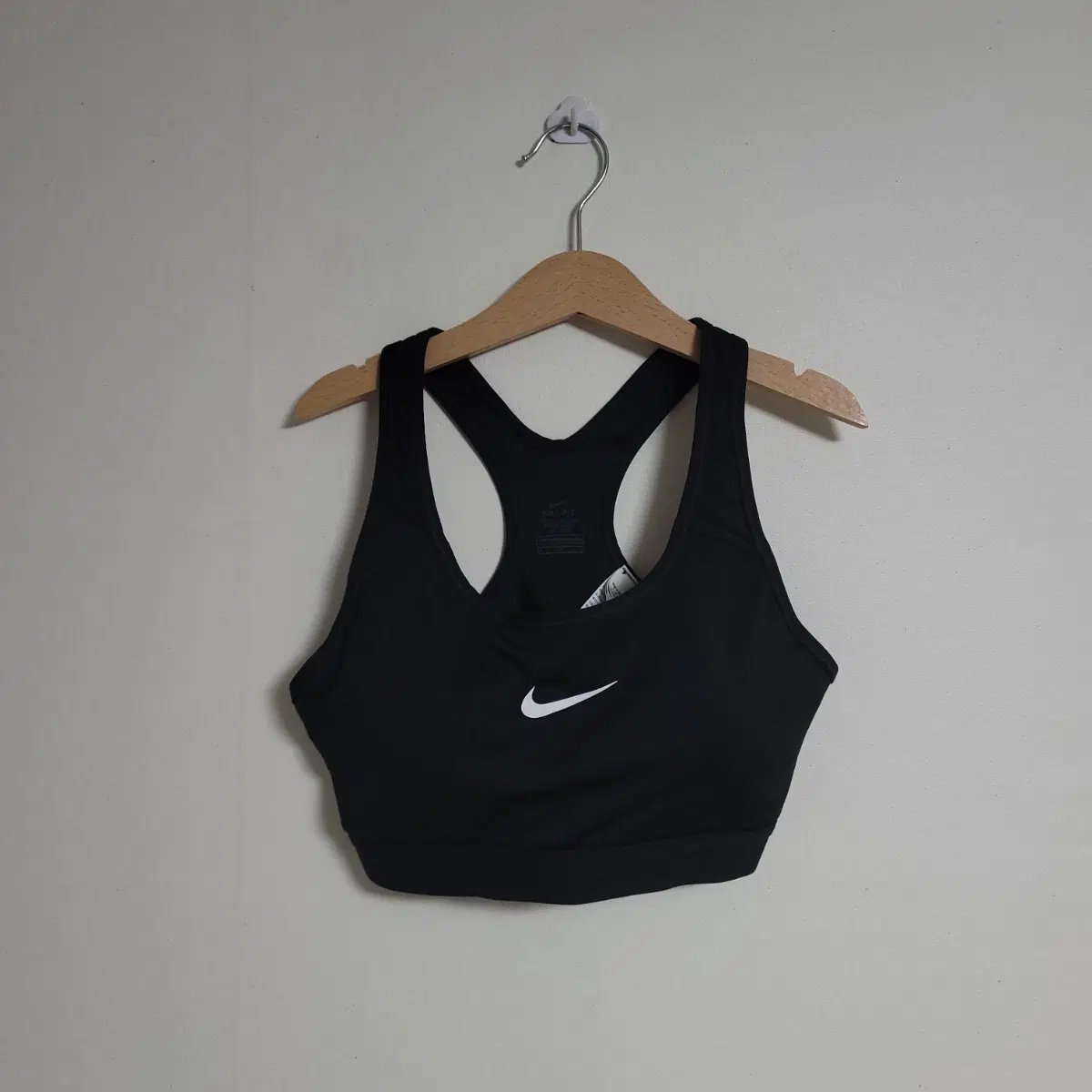 (M) NIKE 나이키 드라이핏 스포츠 브라탑 블랙