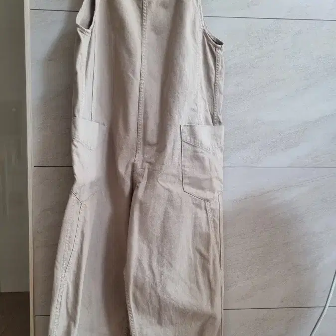 자라 오버롤즈 면데님 팬츠