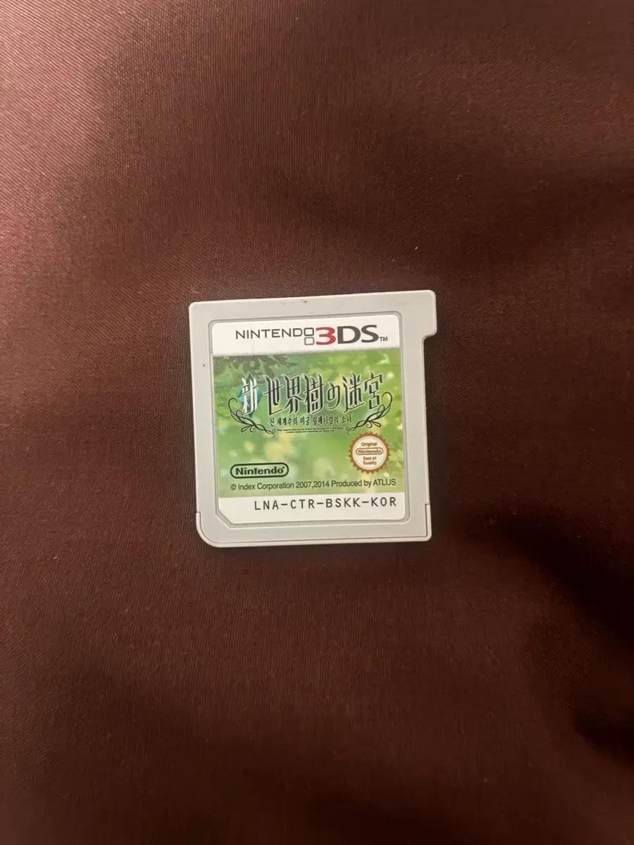 닌텐도 3DS 신세계수의 미궁 밀레니엄 소녀 칩