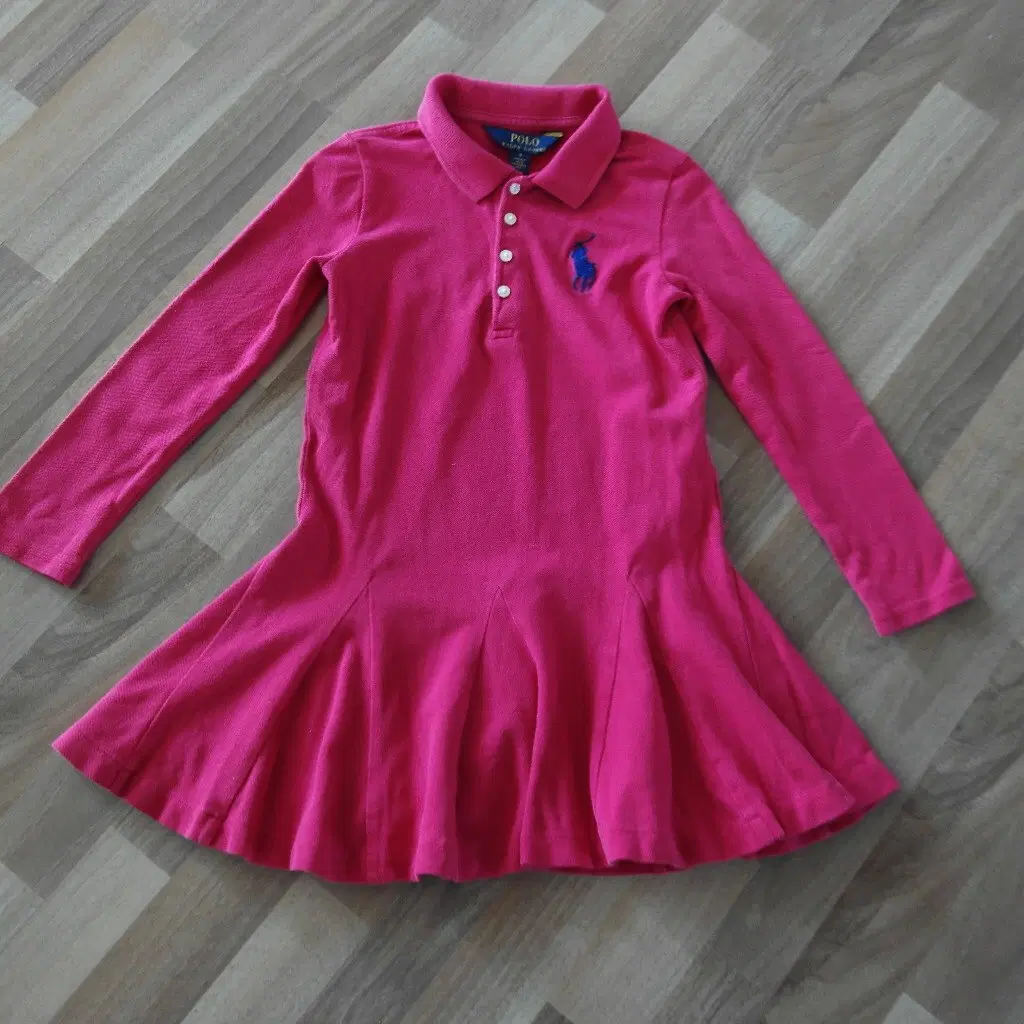 여아동폴로원피스/5세/정품/최상급