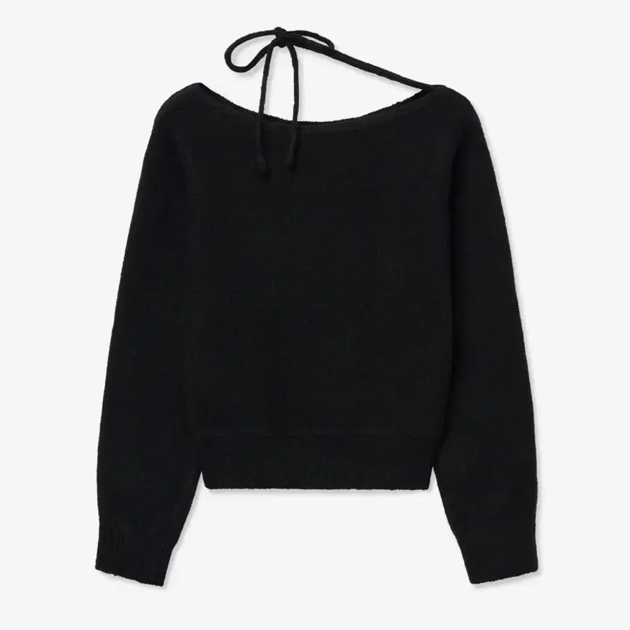 미드나잇 무드 오프숄더 니트 st shoulder knit [black]