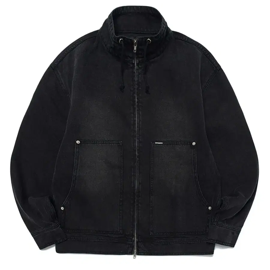 위캔더스 DRAGGY WORK JK BLACK 워크 자켓 블랙 L