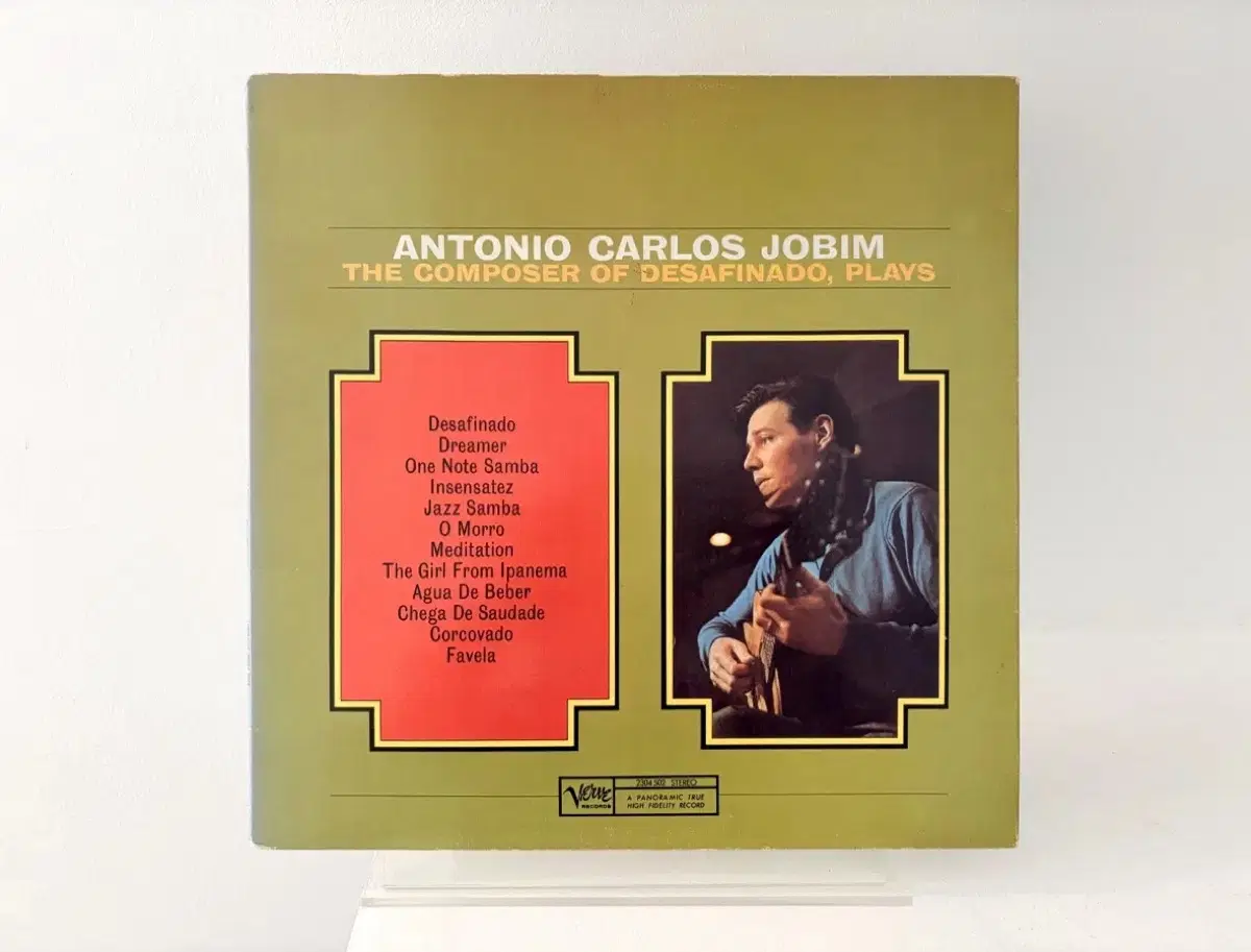 보사노바 재즈 명반 Desafinado 안토니오 카를로스 조빔 LP 레코드 Jobim