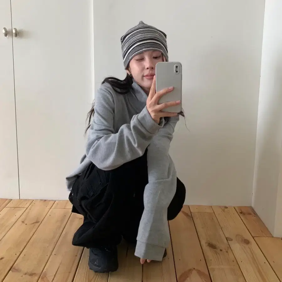 릿킴 모달 하이넥 집업 reetkeem MODAL HIGH NECK ZIP-UP