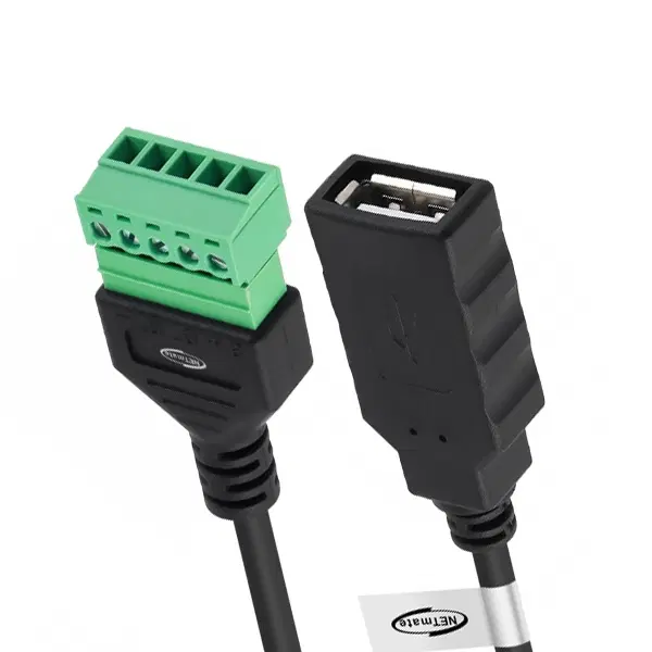 USB 2.0 AF 터미널블록 변환 케이블 1m