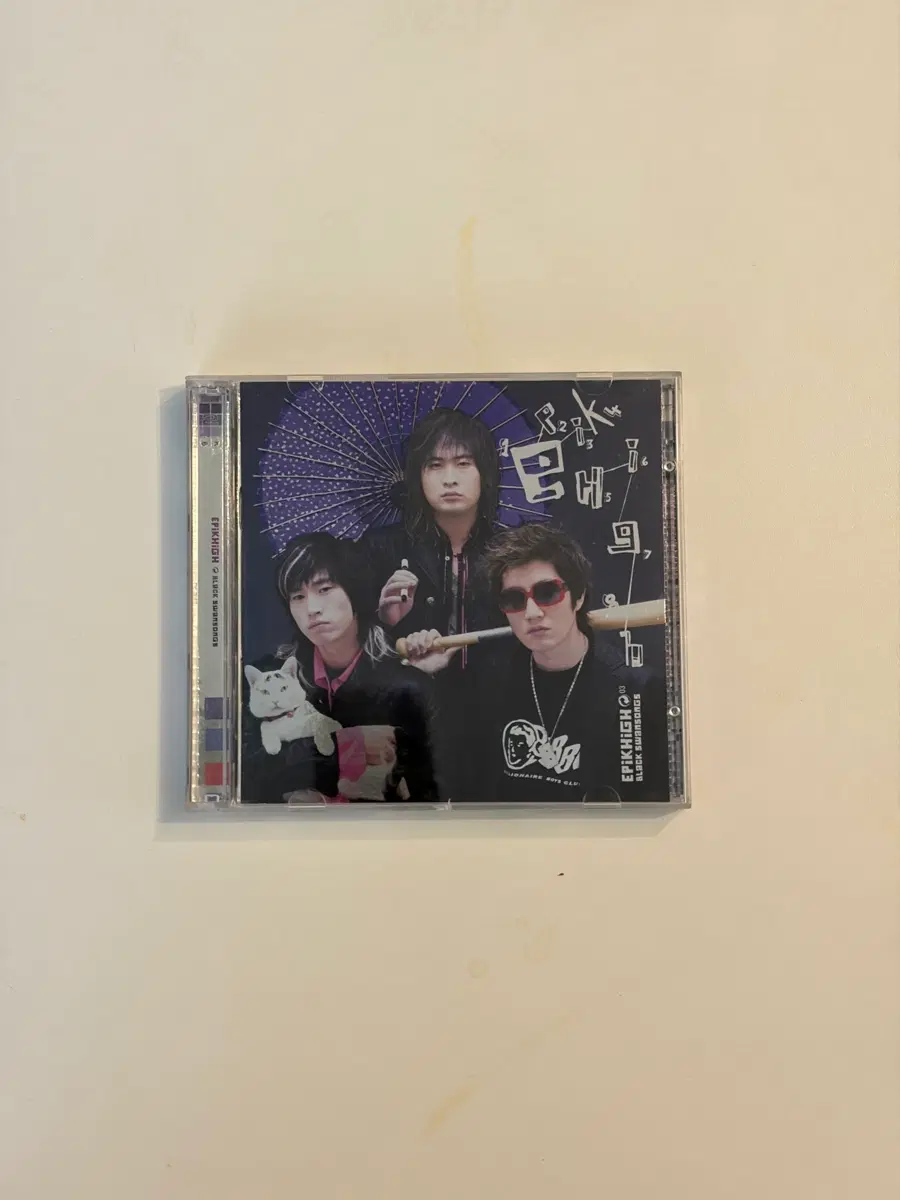 에픽하이 3집 리패키지 Black Swan Songs CD
