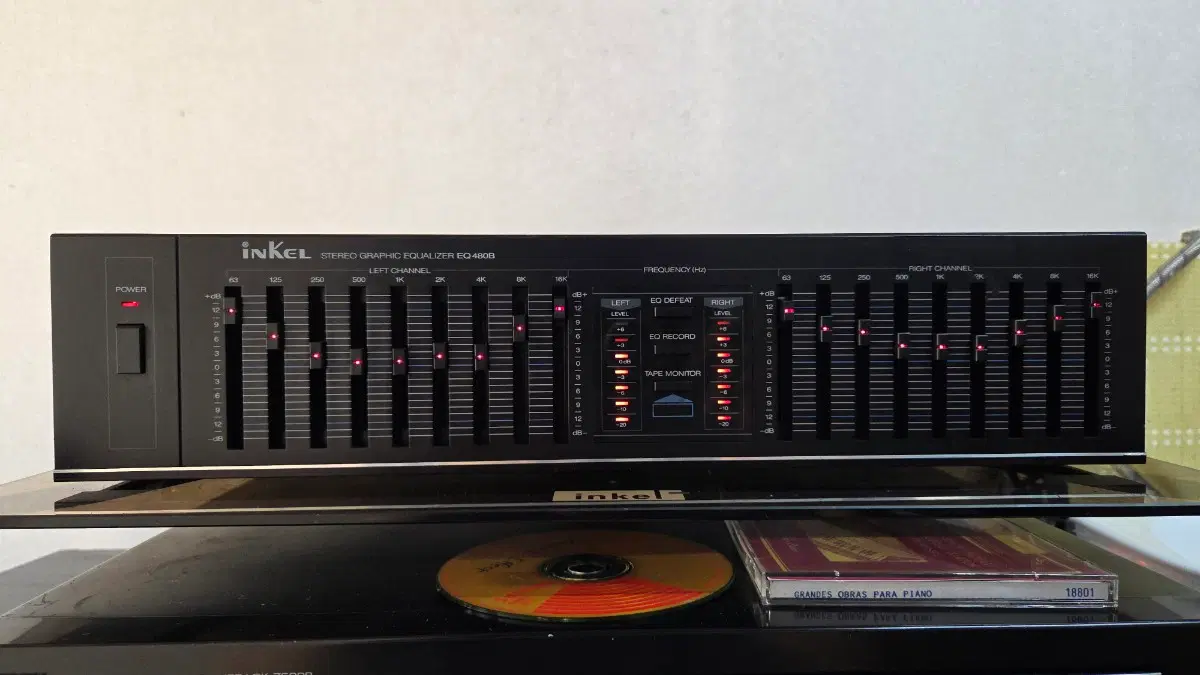 인켈 아나로그 EQ 480B 기기