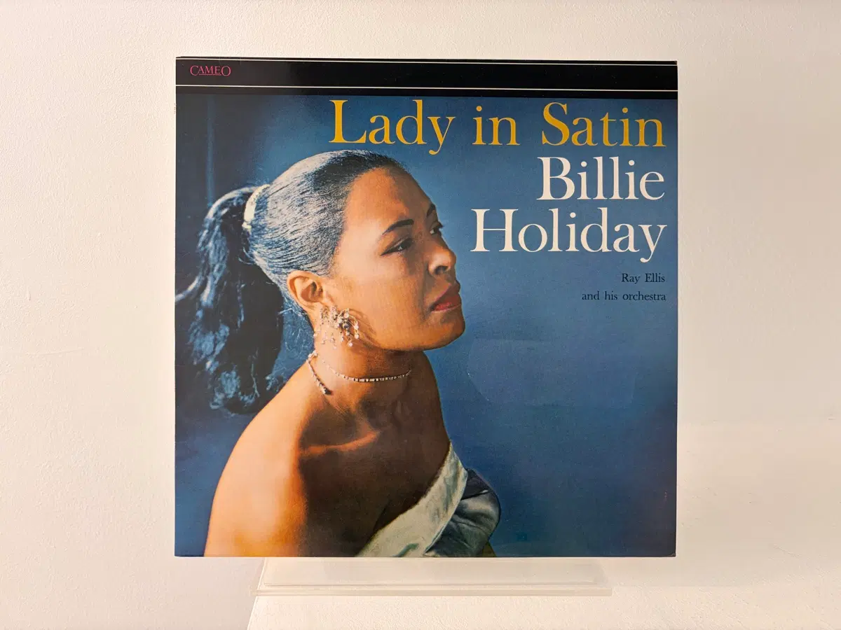 영국반 MONO Lady In Satin LP 레코드 Billie Holiday 빌리 홀리데이 재즈명반