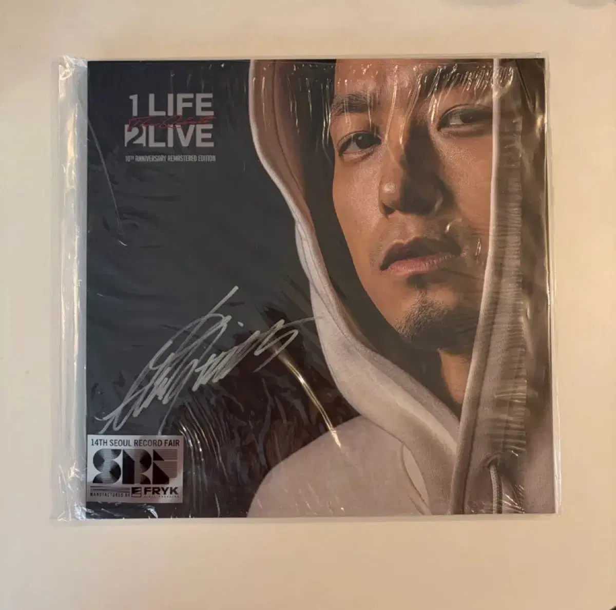 [친필사인] 더 콰이엇 The Quiett 1 Life 2 Live 10주년 한정판 사인 LP