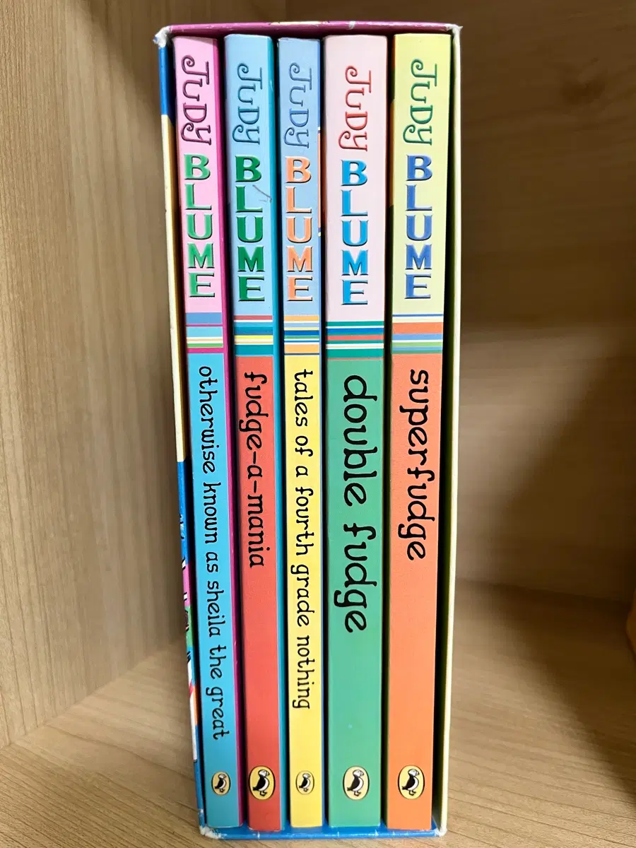 쥬디 블룸 영어챕터북 5권과 cd세트