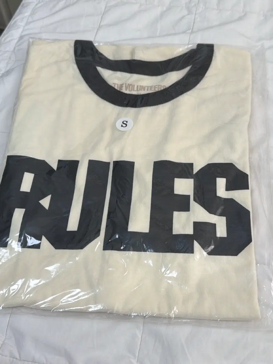 더발룬티어스 rules 티셔츠 S