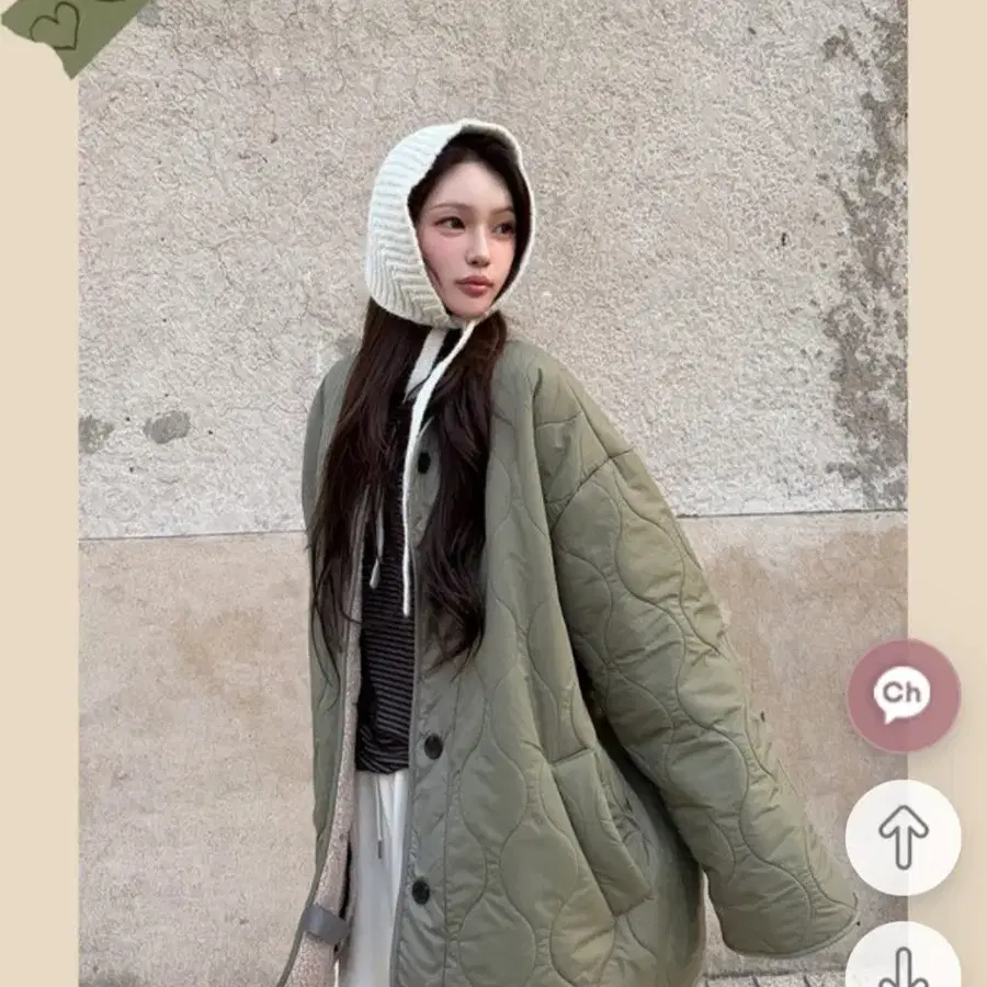 마리마켓 양털 깔깔이 점퍼 자켓