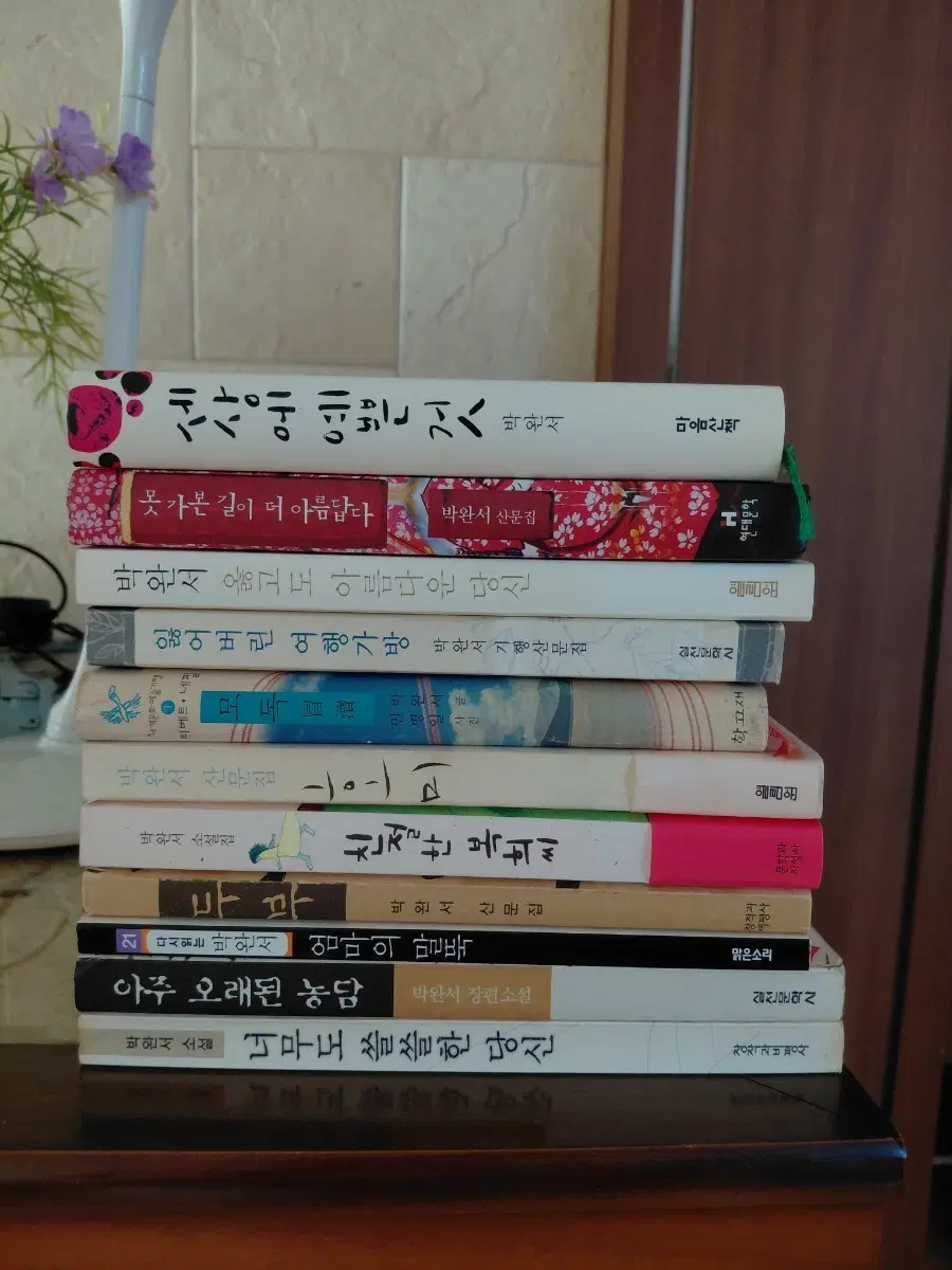 박완서 산문집 소설책 10권 일괄