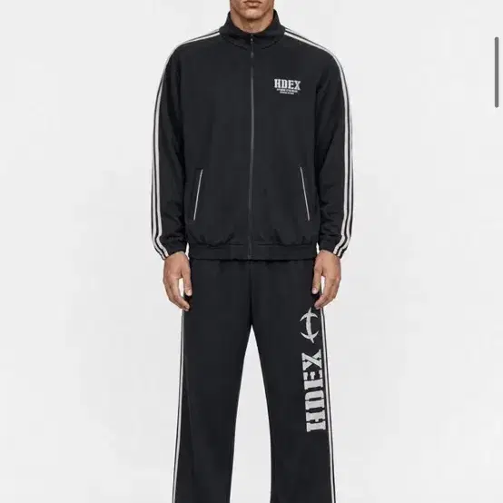 HDEX 트랙 수트 세트 블랙 XL