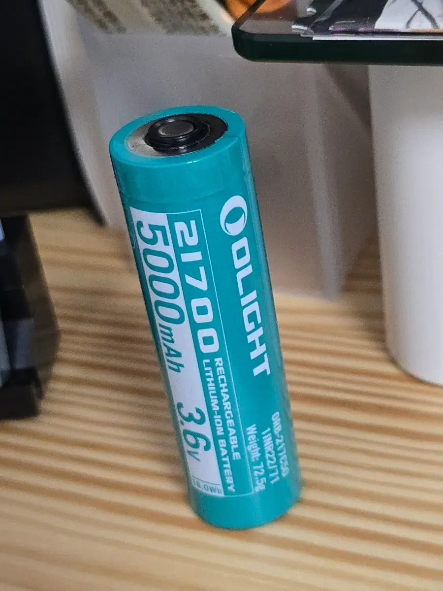오라이트 정품 21700 5000mAh 배터리 미사용 판매합니다