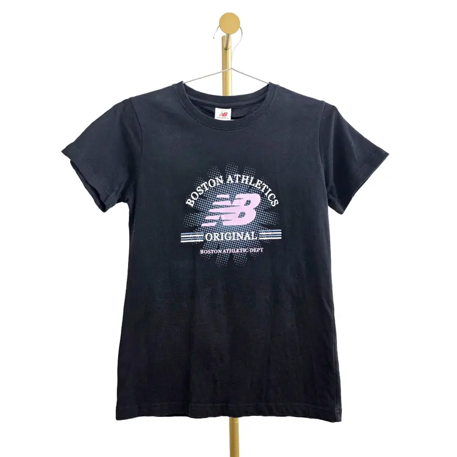 NEW BALANCE 뉴발란스 우먼스 그래픽 로고 코튼 반팔 티셔츠 [BSF13098_100-07]