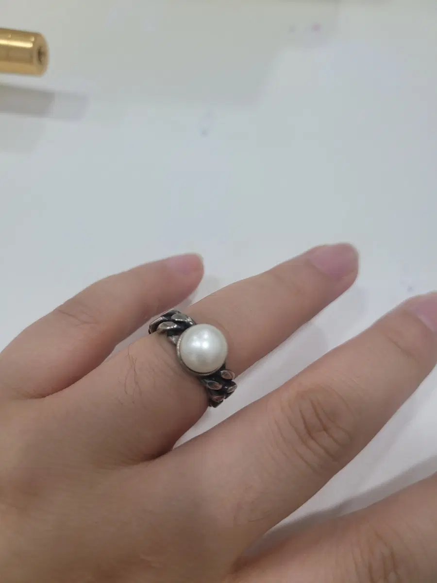 꼬임 은반지 925