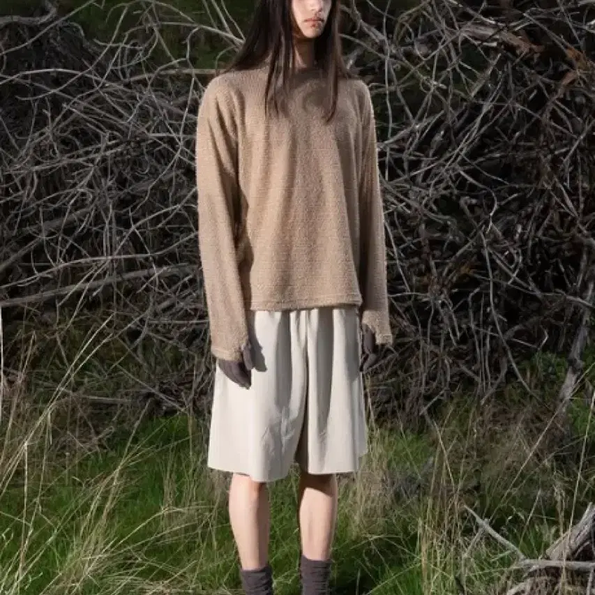 gnuhr shag sweater v2.0 누어 샤그 스웨터 폴라텍 플리스